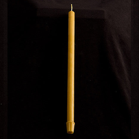 #24SFE - 11/16" x 16 1/4" SFE Beeswax Candle
