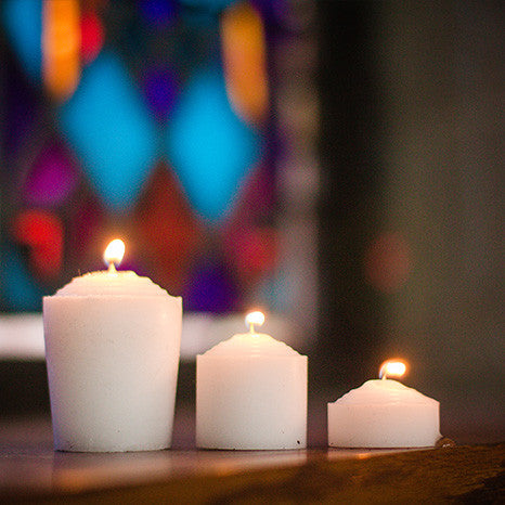 10 Hour Votive Candles With Plastic Sleeve