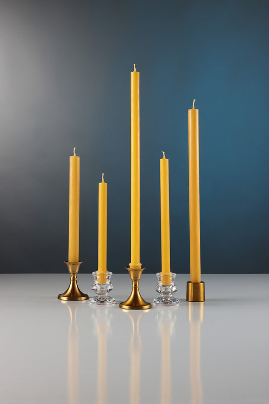 beeswax candles large diameter pure beeswax ultraline candles from tkc candle