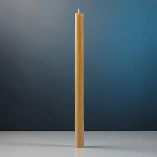 altar candles natural yellow tkc candle