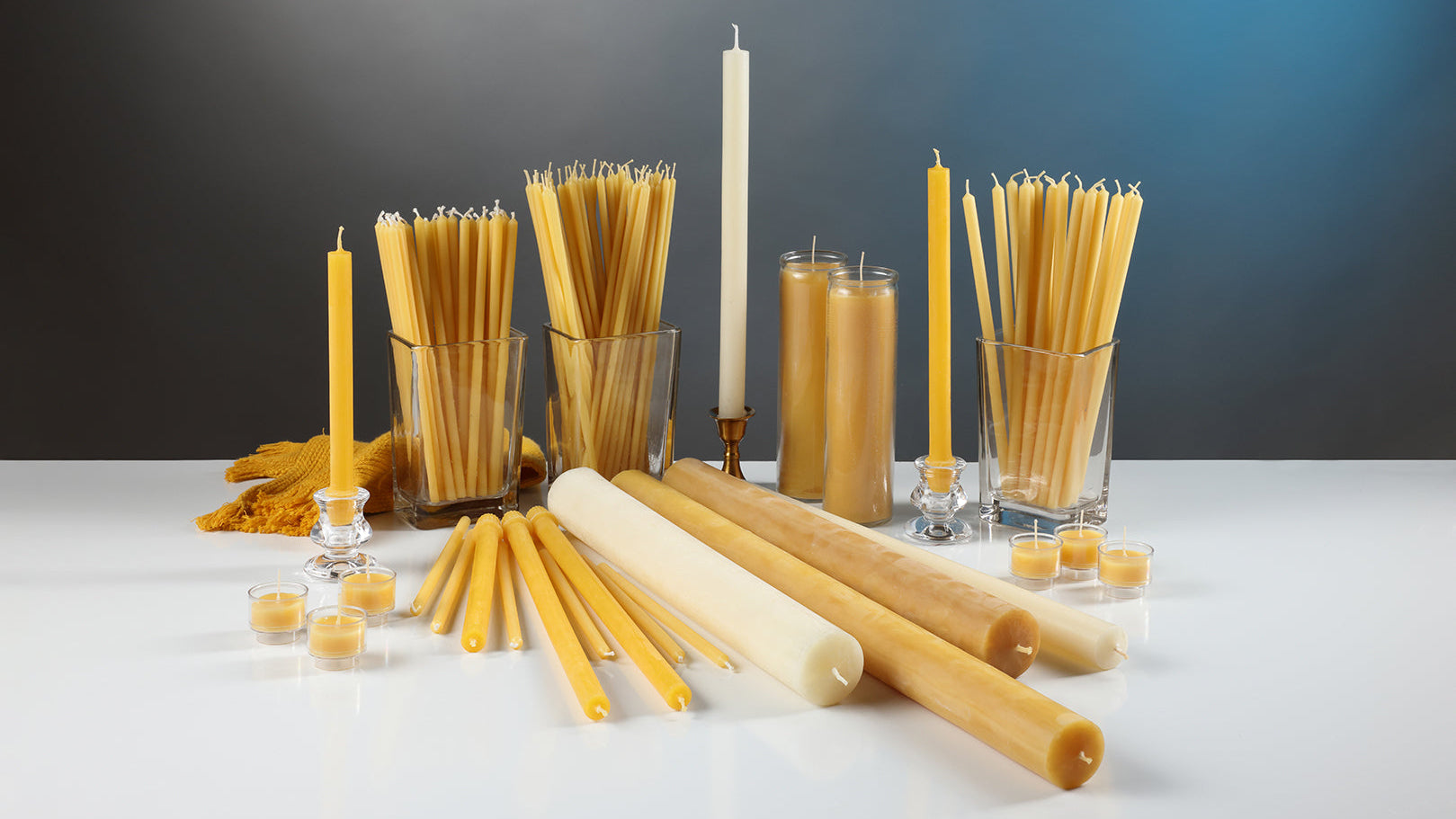 natural beeswax candles from tkc candle candle assortment