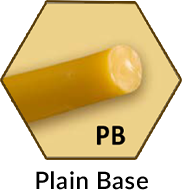 beeswax candles large diameter pure beeswax ultraline candles from tkc candle plain base pb