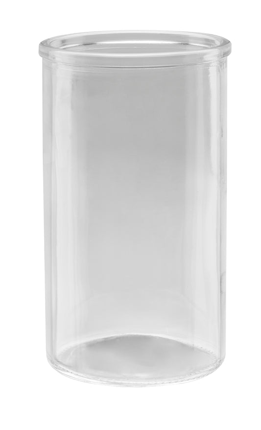 vigil glass holder clear from tkc candle